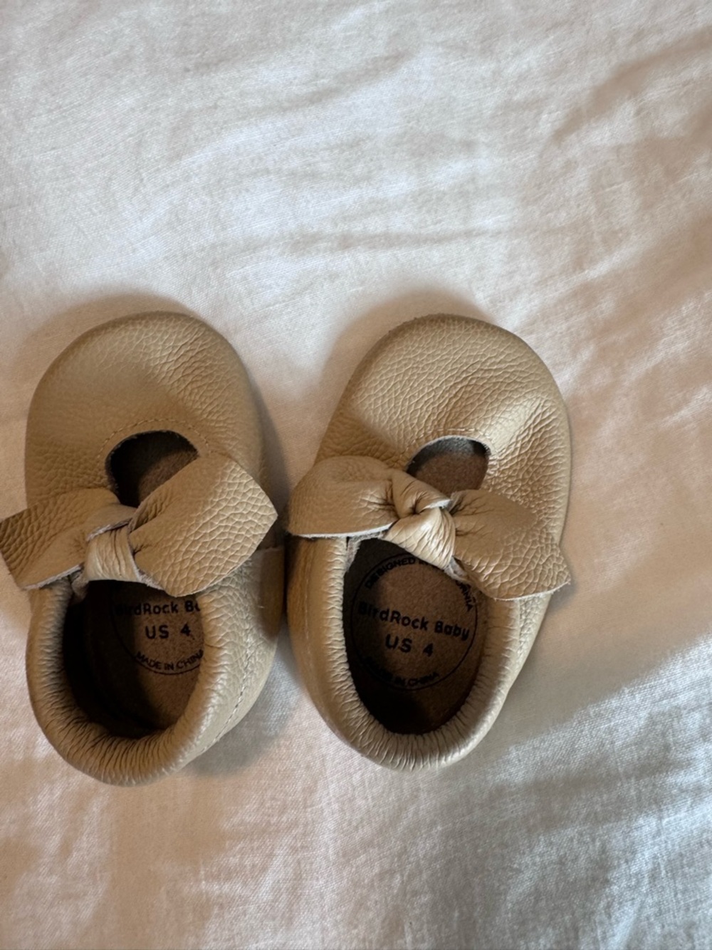 Neutral Knot-Front Baby Moccasins - WildRock Baby